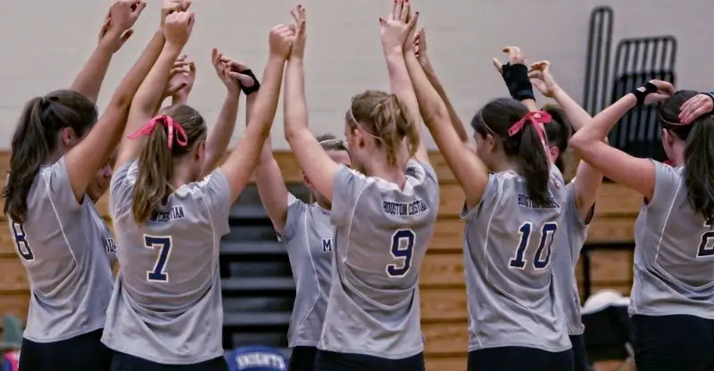 How long is a college volleyball game